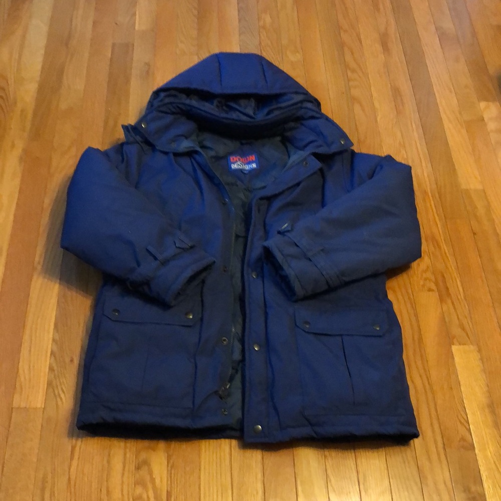 Navy Down Winter Jacket